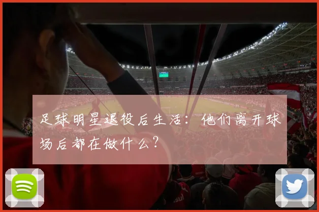 足球明星退役后生活：他们离开球场后都在做什么？